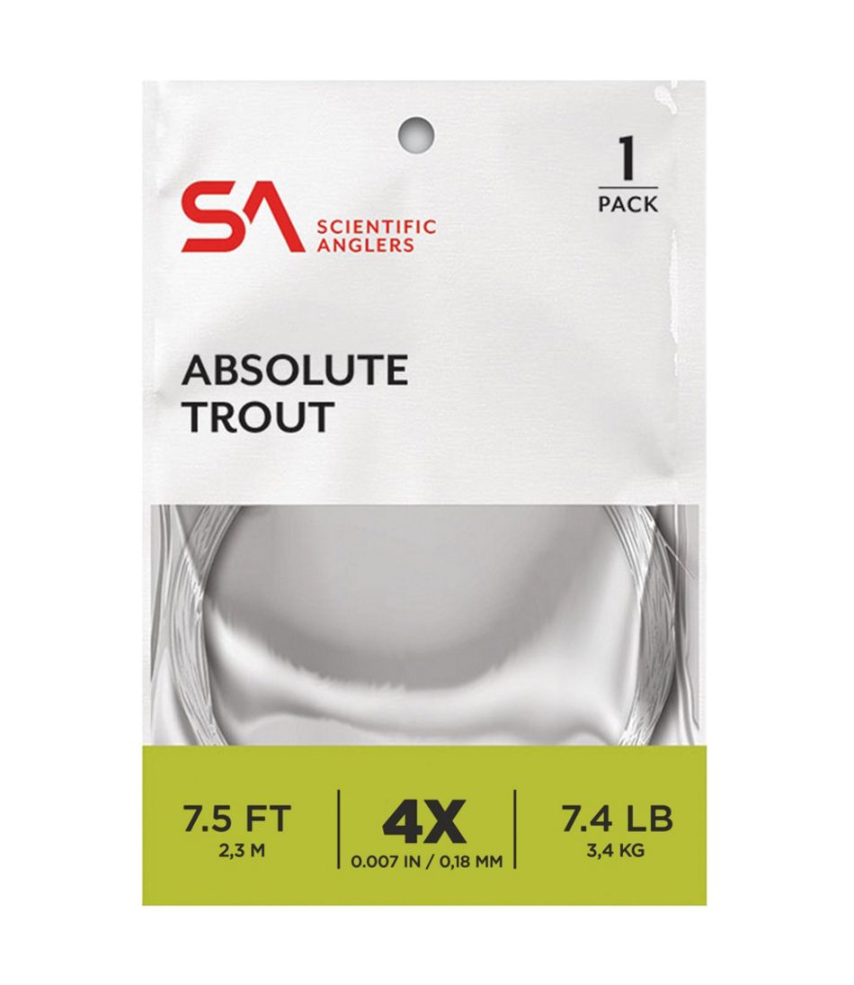 Scientific Anglers Absolute Trout Leader, 7.5' | L.L.Bean Best Seller