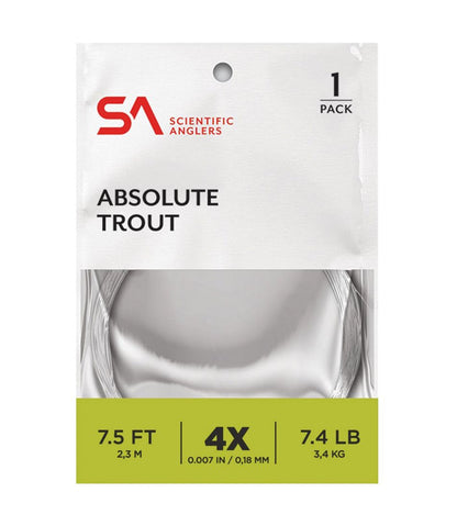 Scientific Anglers Absolute Trout Leader, 7.5' | L.L.Bean Best Seller