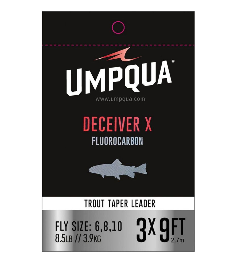 Umpqua Deceiver X Fluorocarbon Leaders, 9' | L.L.Bean Best Seller