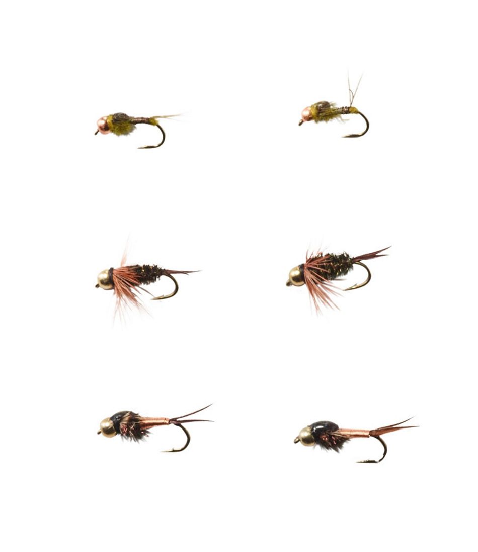 Umpqua Six-Piece Bead Head Nymph Selection | L.L.Bean Exclusive