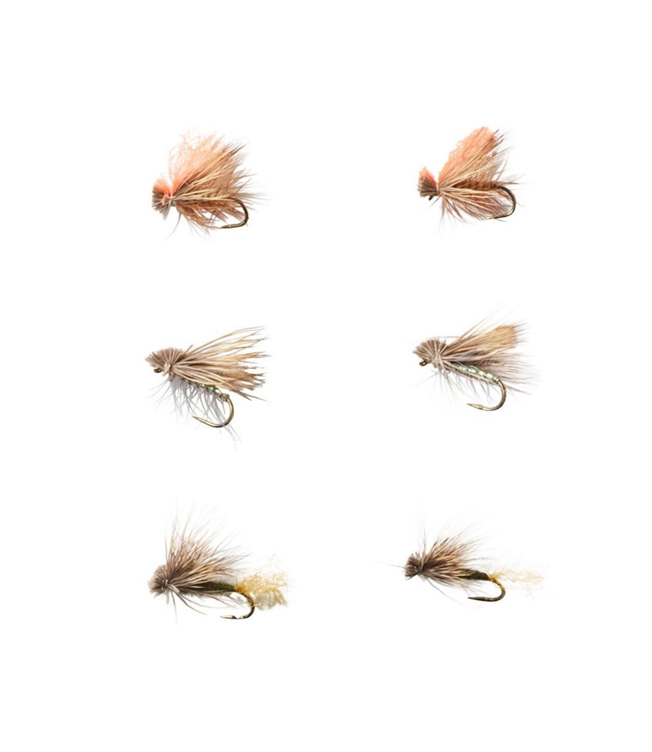Umpqua Six-Piece Caddis Dry Fly Selection | L.L.Bean Classic