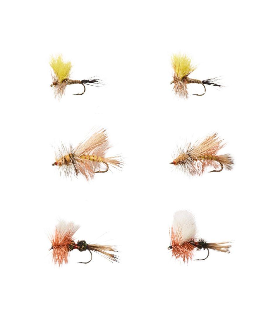 Umpqua Six-Piece Pocket Water Dry Fly Selection | L.L.Bean Great Value