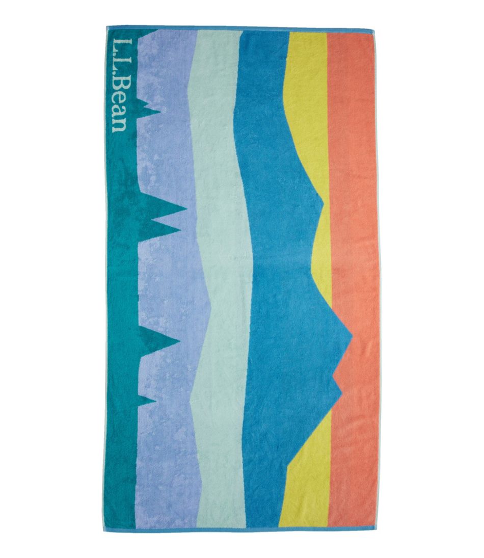 Seaside Beach Towel, Colorbars Scenic | L.L.Bean Essential