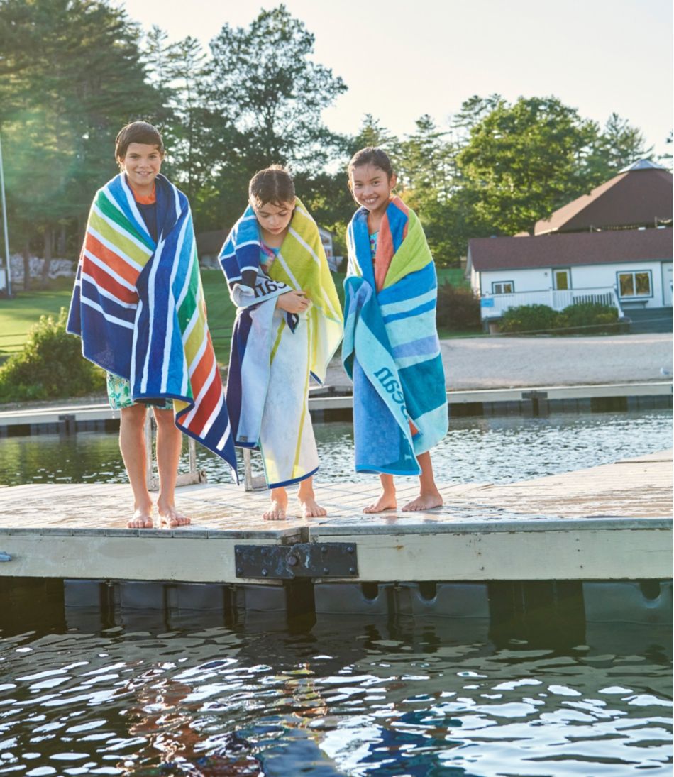 Seaside Beach Towel, Colorbars Scenic | L.L.Bean Essential