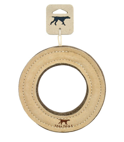 Natural Leather & Wool Ring Dog Toy | L.L.Bean Best Seller