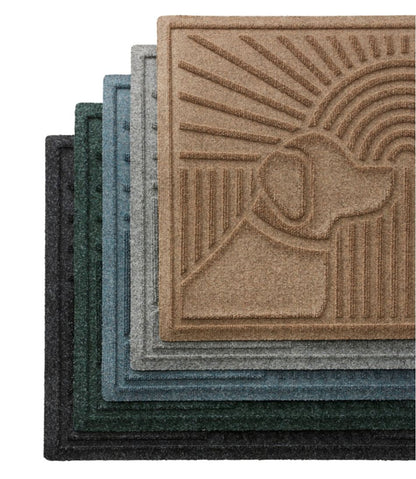 Everyspace Recycled Waterhog Wide Doormat, Sunrise Dogs | L.L.Bean Value