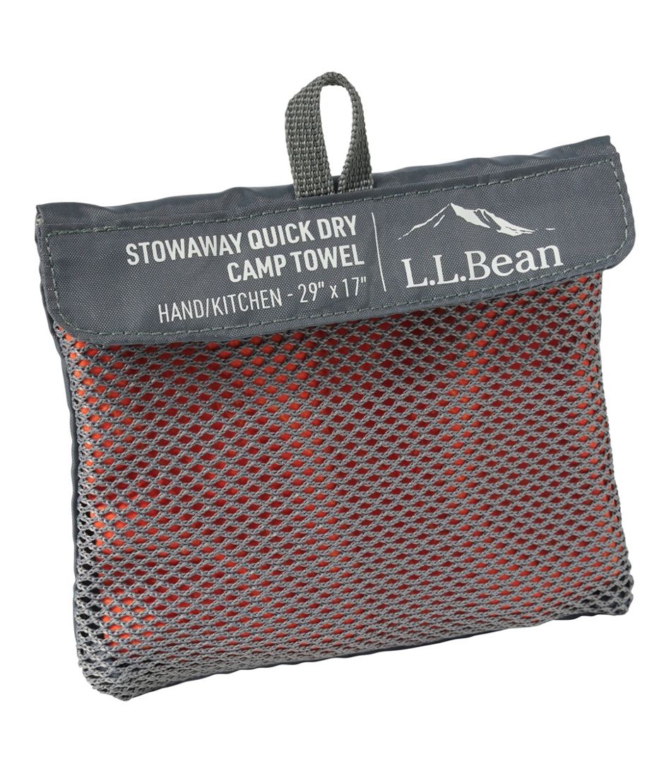 L.L.Bean Stowaway Quick-Dry Camp Towel, Print | L.L.Bean Great Value