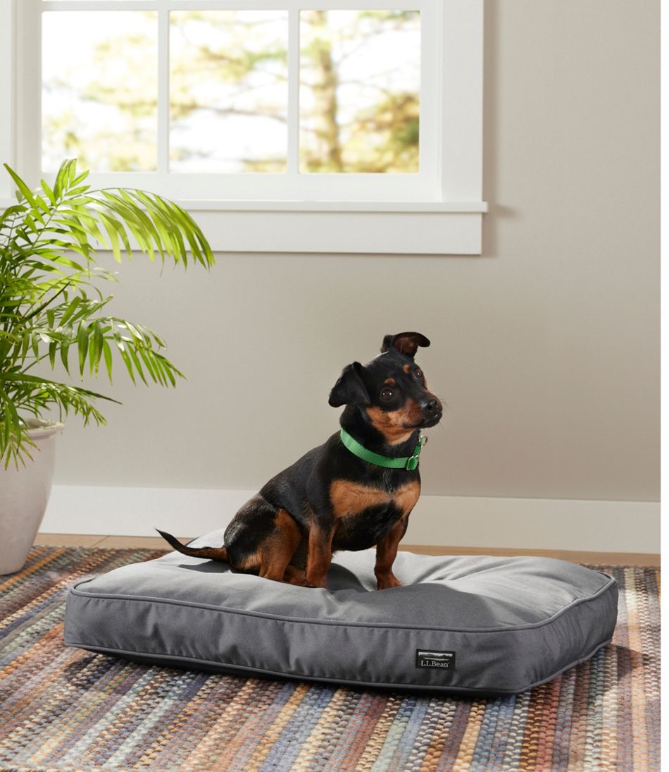 Premium Denim Dog Bed, Rectangular | L.L.Bean Everyday