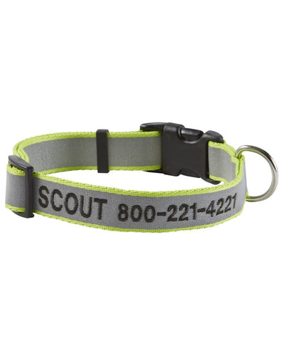 Personalized Pet Collar, Reflective | L.L.Bean Great Value