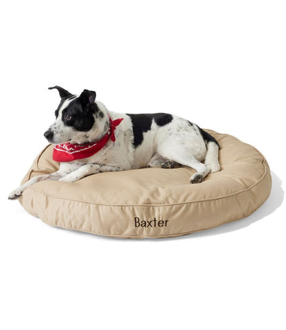 Premium Denim Dog Bed, Round | L.L.Bean Exclusive