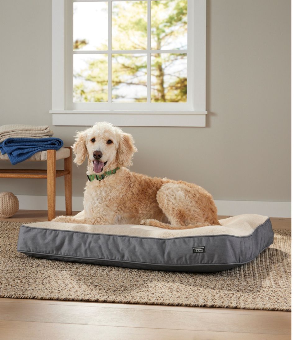 Premium Fleece Dog Bed, Rectangular | L.L.Bean Classic
