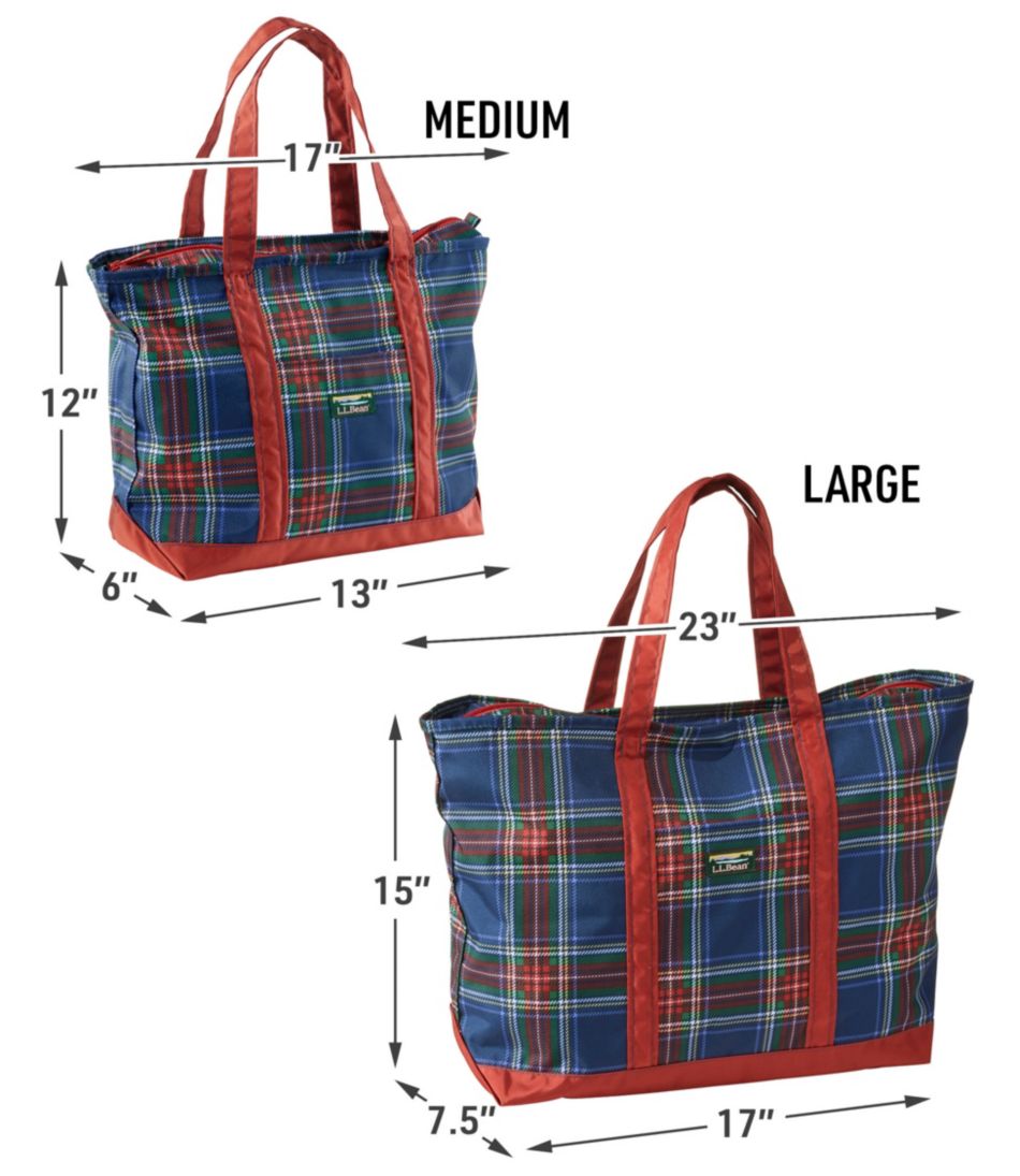 Everyday Lightweight Tote, Plaid | L.L.Bean Featured