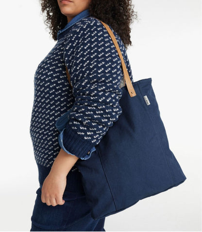 Leather-Handle Essential Tote Bag | L.L.Bean Classic