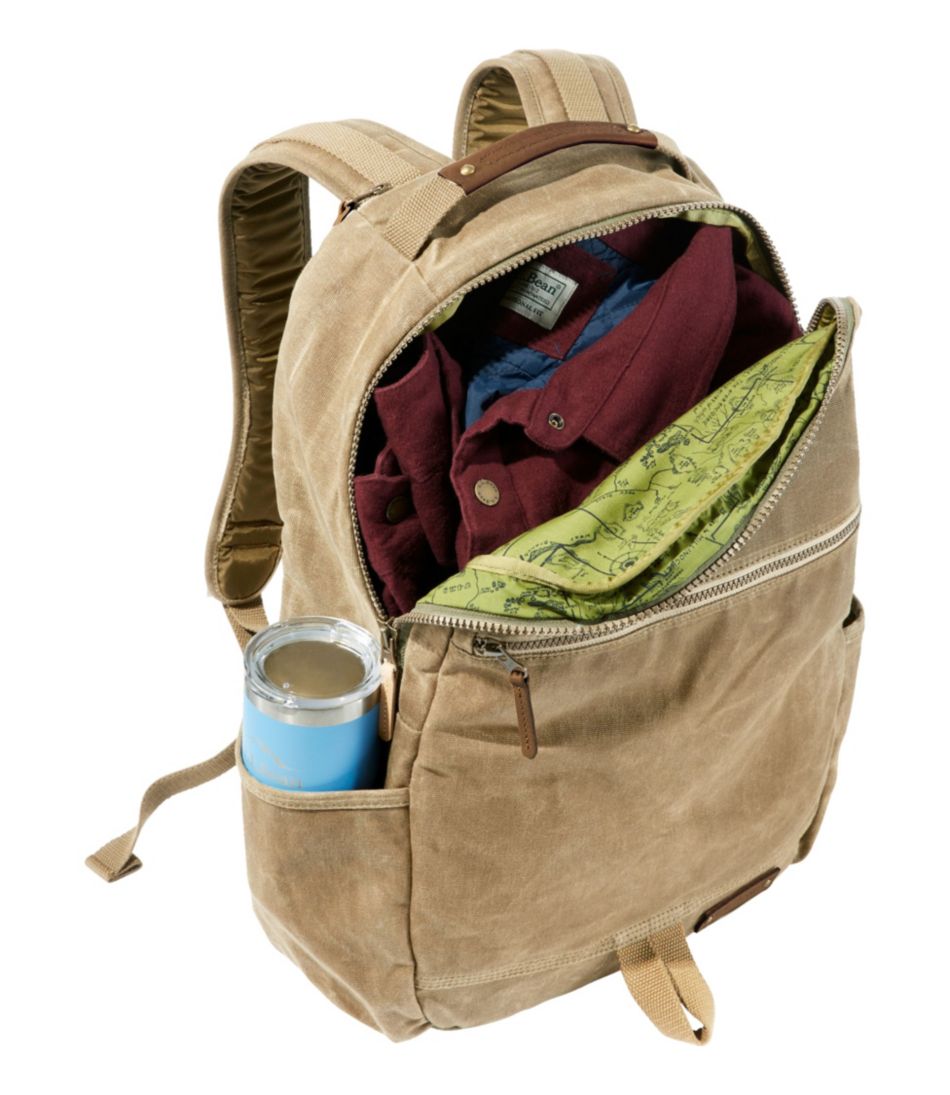 Waxed Canvas Travel Backpack | L.L.Bean Latest