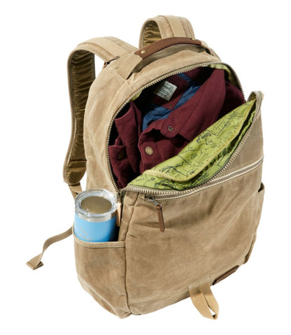 Waxed Canvas Travel Backpack | L.L.Bean Latest