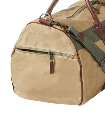 Waxed Canvas Duffle, Medium | L.L.Bean Everyday