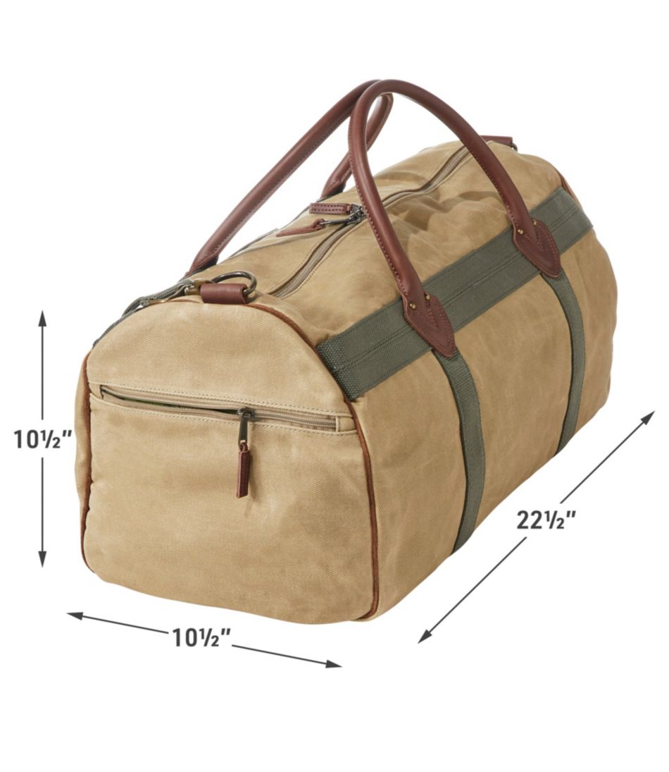 Waxed Canvas Duffle, Medium | L.L.Bean Everyday