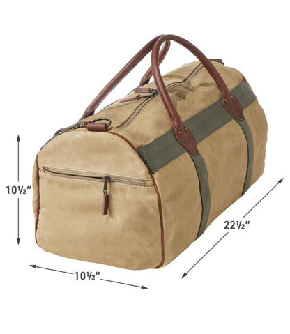 Waxed Canvas Duffle, Medium | L.L.Bean Everyday