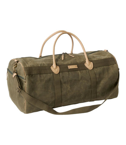 Waxed Canvas Duffle, Large | L.L.Bean Featured