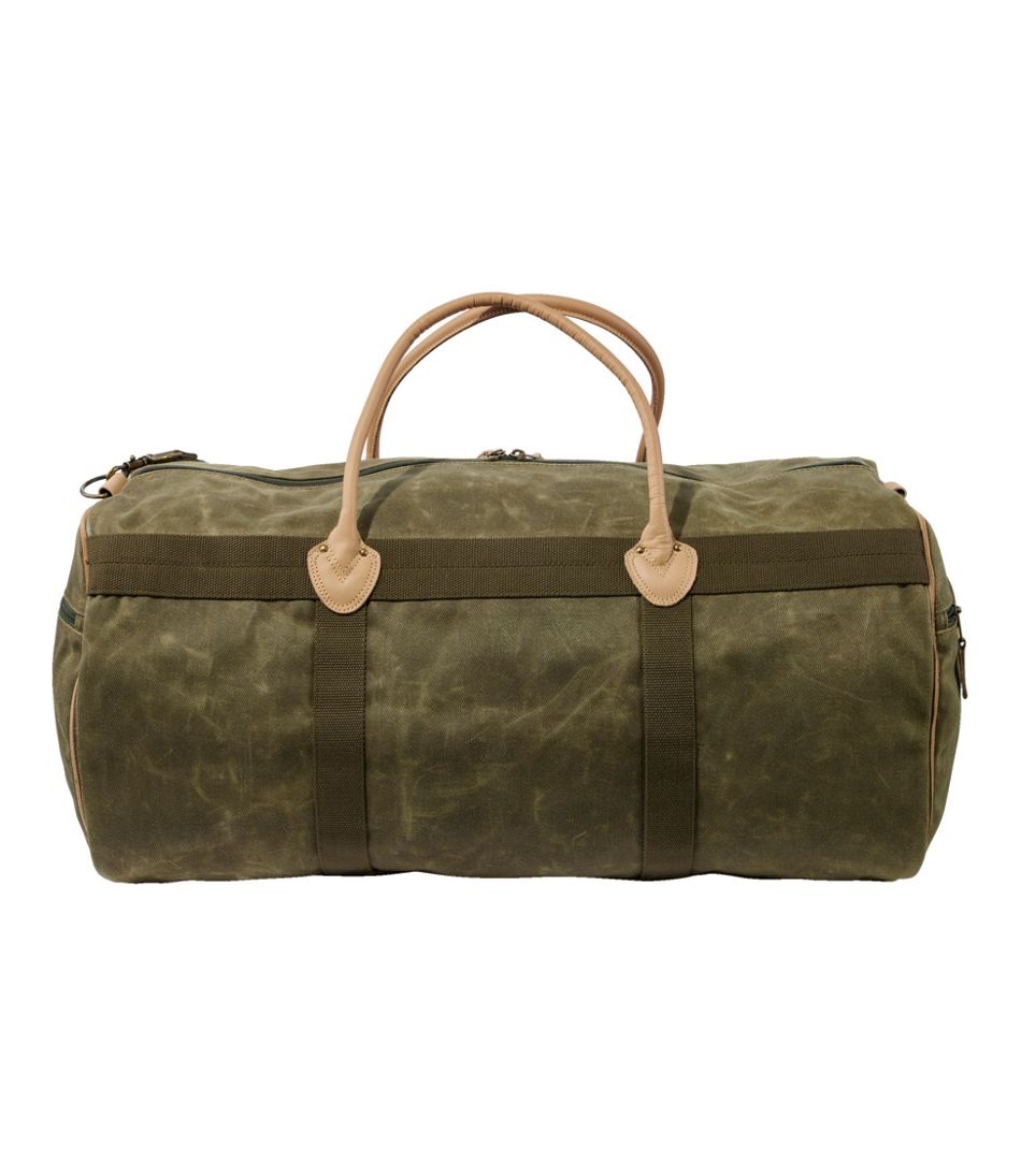 Waxed Canvas Duffle, Large | L.L.Bean Featured