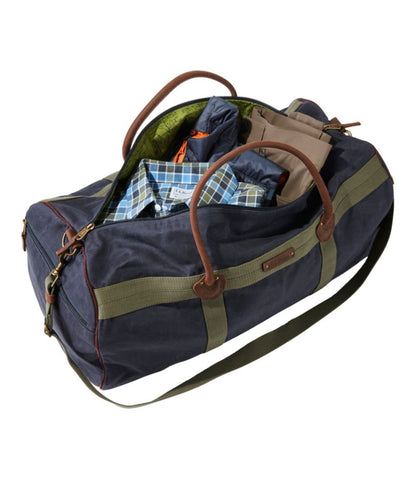 Waxed Canvas Duffle, Large | L.L.Bean Featured