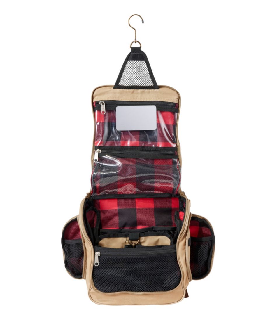 Waxed-Canvas Personal Organizer Toiletry Bag, Medium | L.L.Bean Best Seller