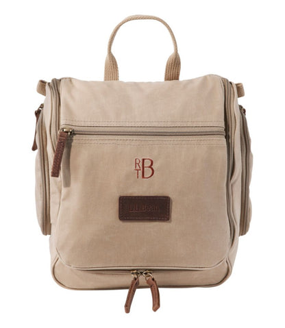 Waxed-Canvas Personal Organizer Toiletry Bag, Medium | L.L.Bean Best Seller