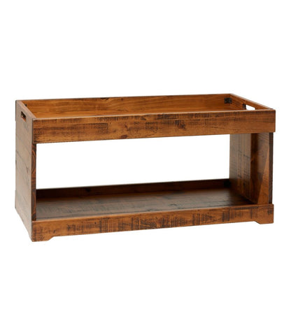 Rustic Wooden Two Tier Boot Tray | L.L.Bean Signature