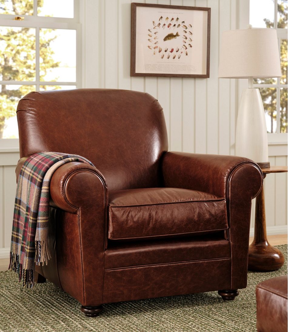 Bean's Leather Lodge Chair | L.L.Bean Classic