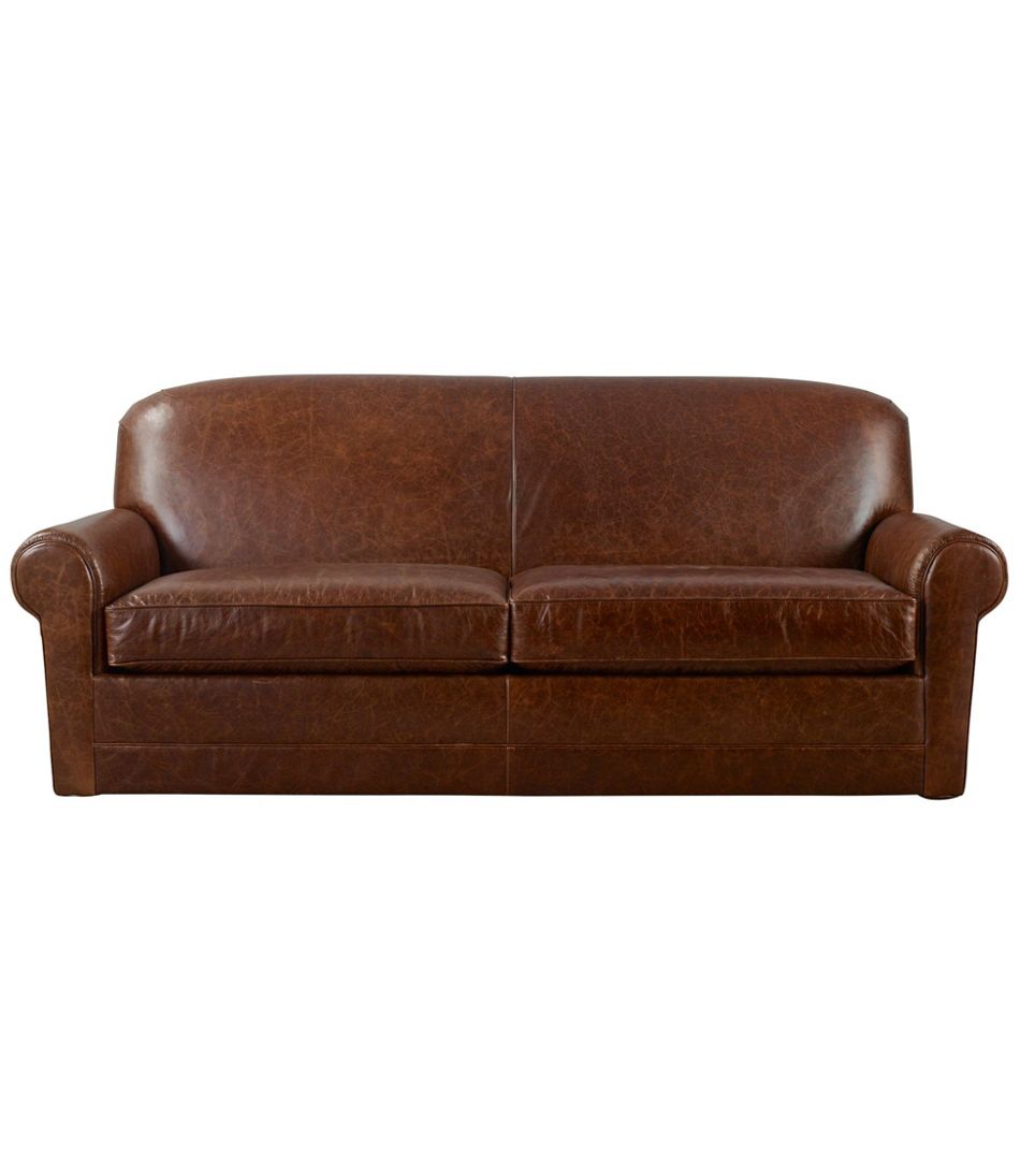 Bean's Leather Lodge Sofa | L.L.Bean Essential
