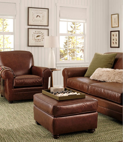 Bean's Leather Lodge Sofa | L.L.Bean Essential