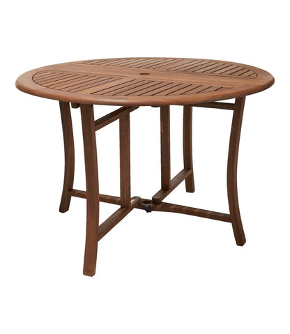 Eucalyptus Folding Table, Round | L.L.Bean Everyday