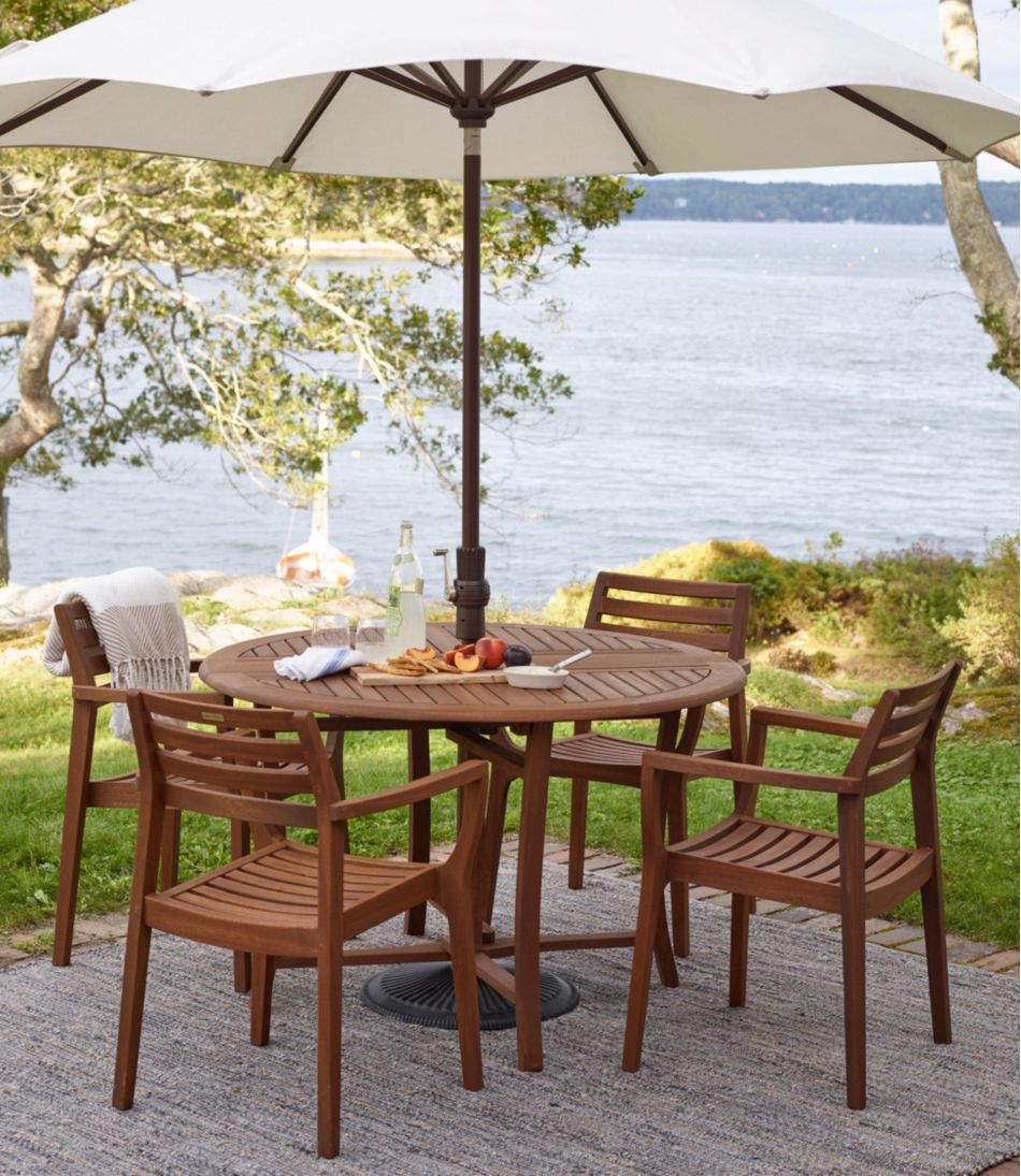 Eucalyptus Stacking Chairs, Set of Four | L.L.Bean Popular