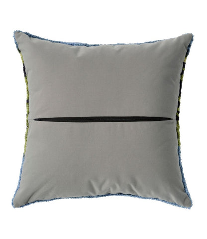Indoor/Outdoor Hooked Pillow, Lakeside Mountain Scene | L.L.Bean Signature