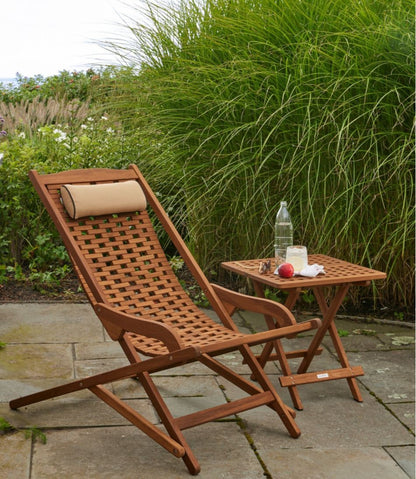 Eucalyptus Folding Side Table | L.L.Bean Classic