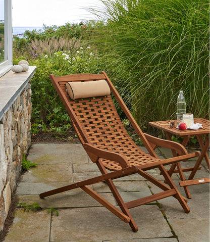 Eucalyptus Sling Folding Lounger | L.L.Bean Essential