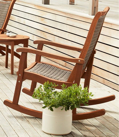 Wicker Eucalyptus Rocker | L.L.Bean Everyday