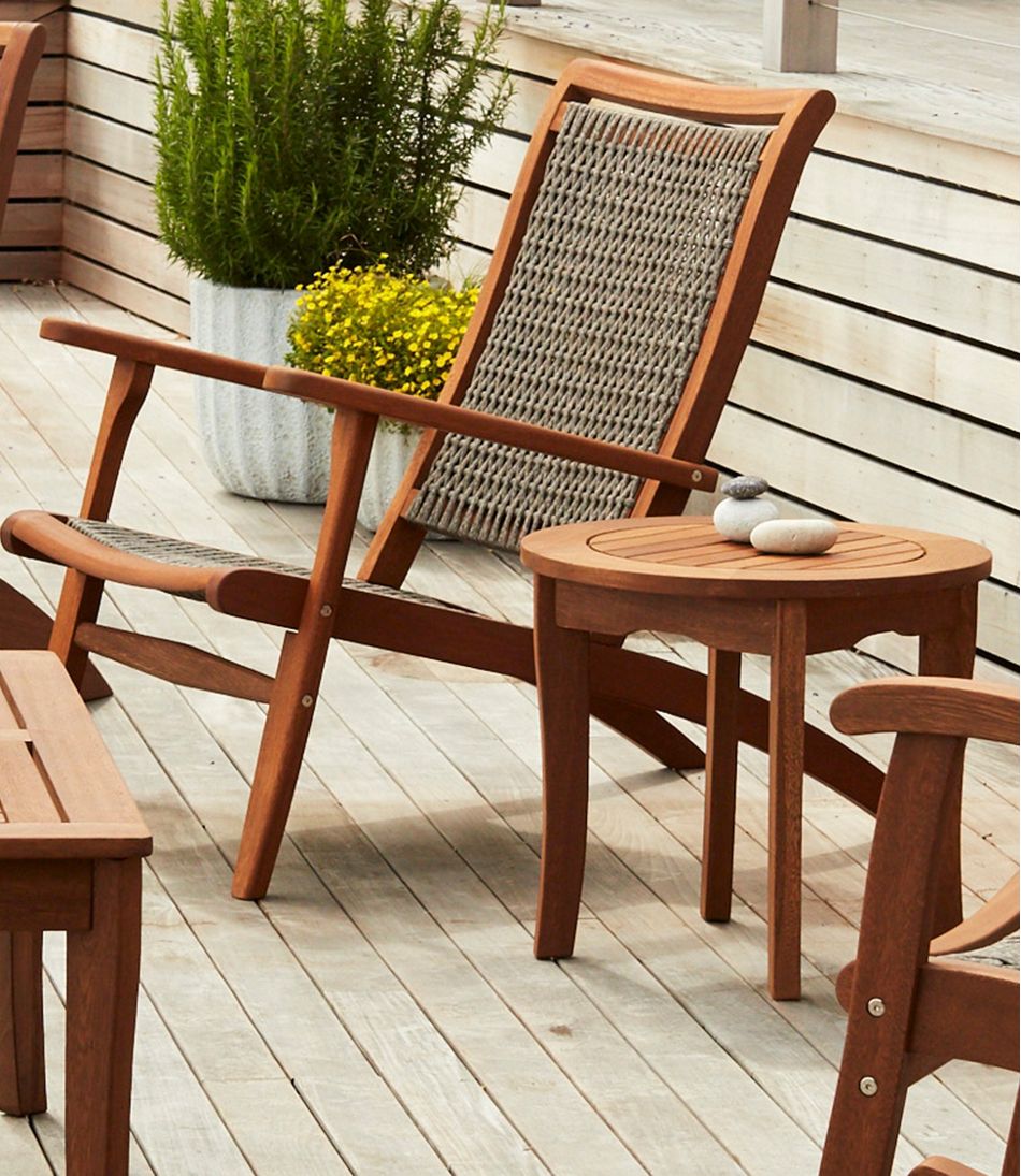 Eucalyptus Round Side Table | L.L.Bean Value