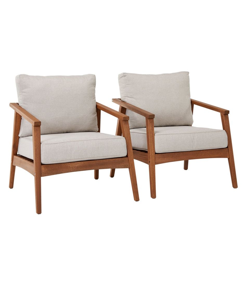 Eucalyptus Patio Chair, Set of Two | L.L.Bean Latest
