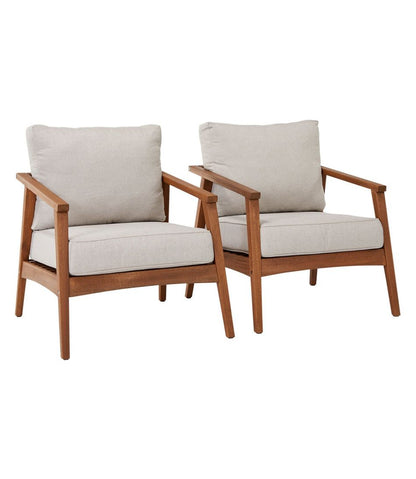 Eucalyptus Patio Chair, Set of Two | L.L.Bean Latest