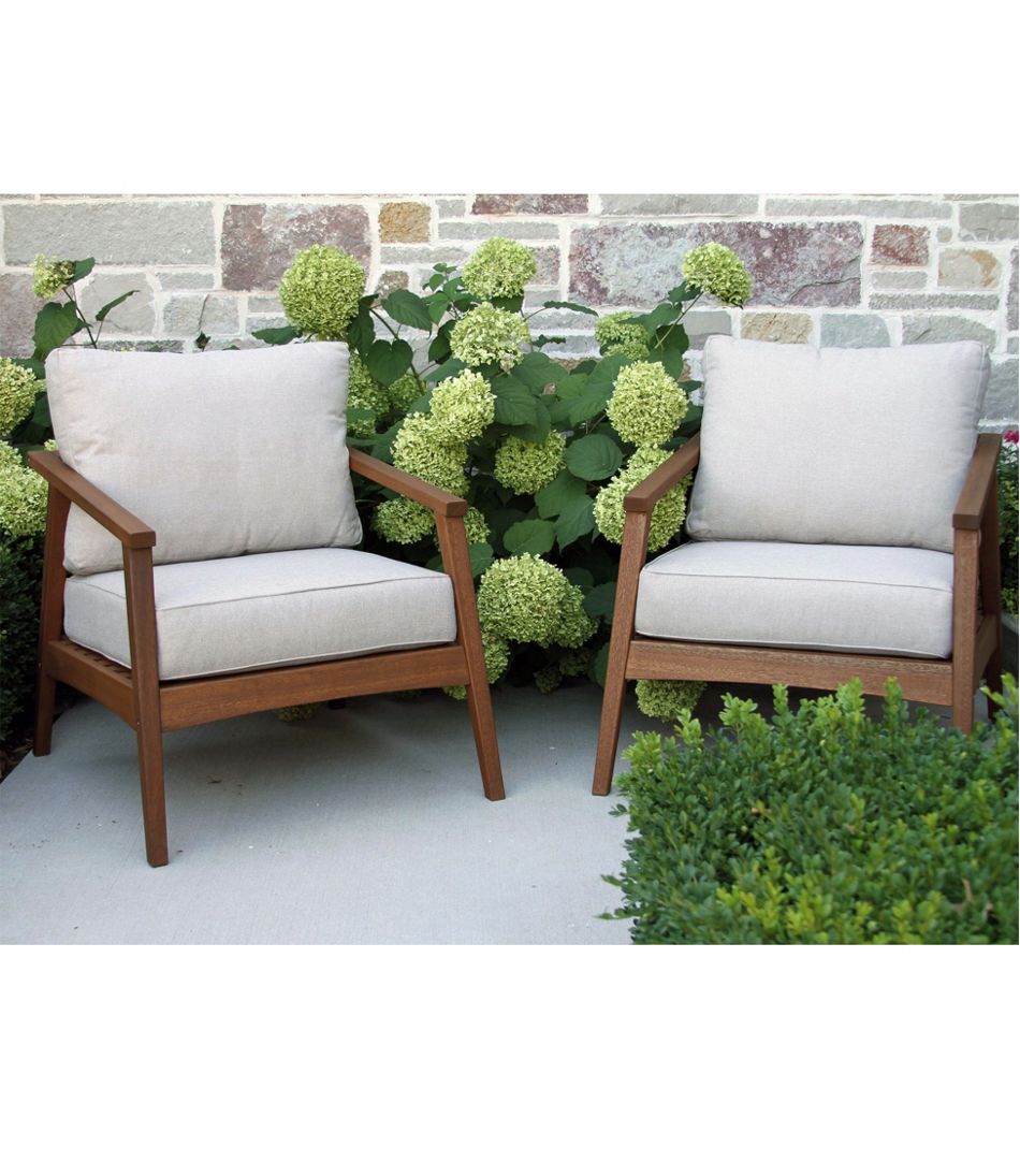 Eucalyptus Patio Chair, Set of Two | L.L.Bean Latest