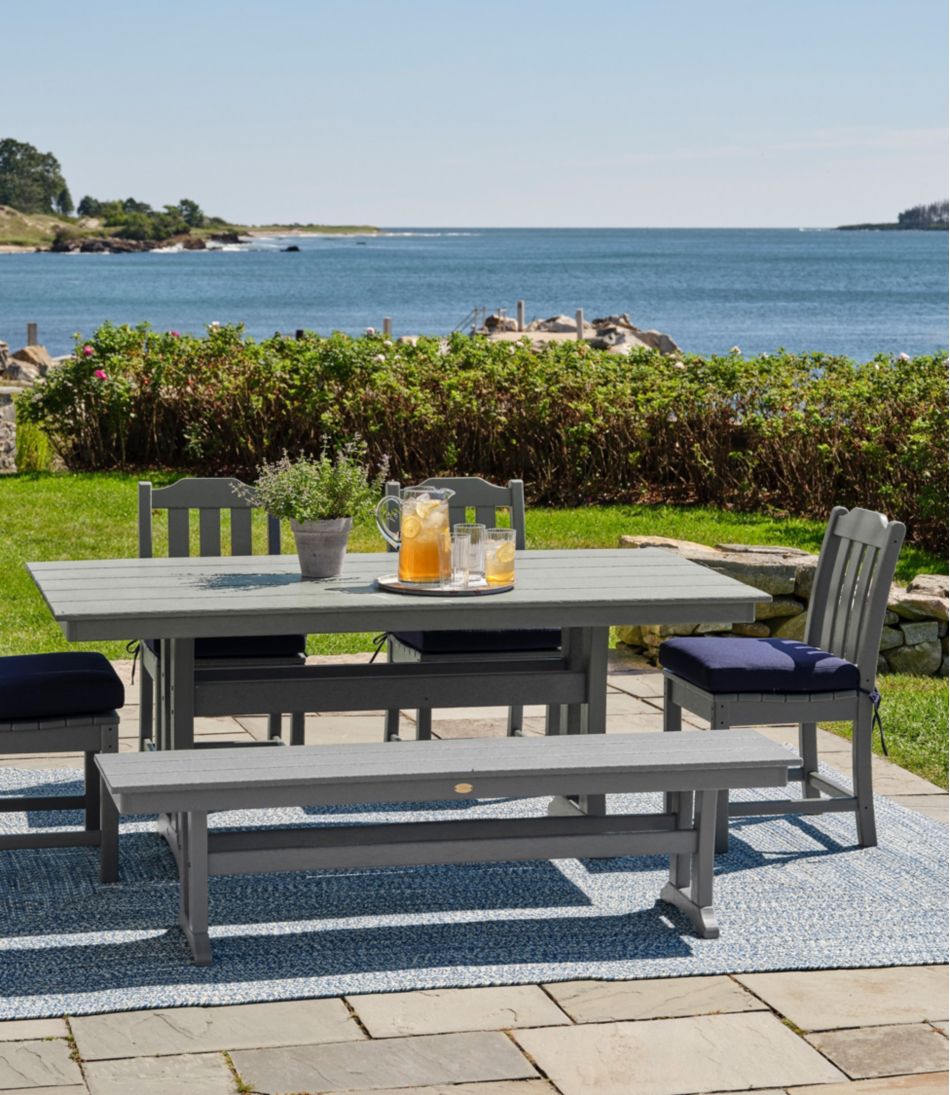 All-Weather Farmhouse Table, Large | L.L.Bean Featured