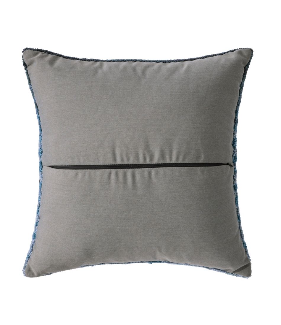 Indoor/Outdoor Hooked Pillow, 18x18 Whale | L.L.Bean Latest