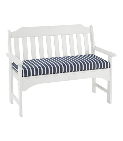 Casco Bay All-Weather Bench Cushion, Stripe | L.L.Bean Recommended