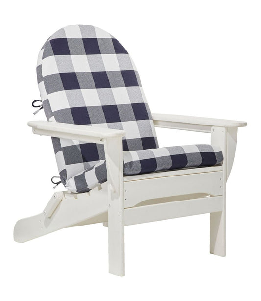 Adirondack Chair Seat and Back Cushion, Buffalo Plaid | L.L.Bean Exclusive