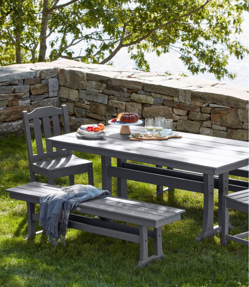 All-Weather Farmhouse Bench | L.L.Bean Trending