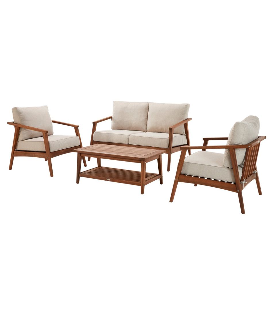 Eucalyptus 4-Piece Patio Set | L.L.Bean Best Seller