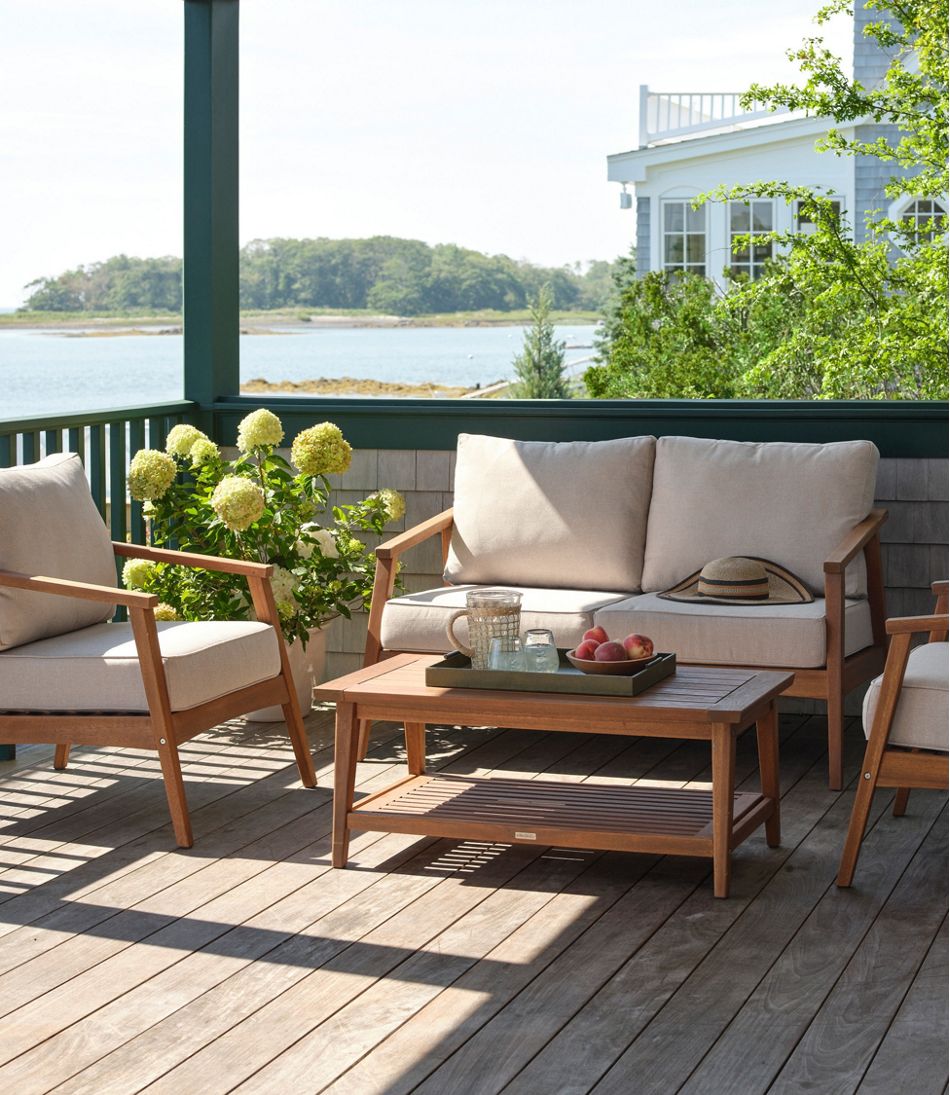 Eucalyptus 4-Piece Patio Set | L.L.Bean Best Seller
