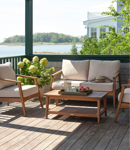 Eucalyptus 4-Piece Patio Set | L.L.Bean Best Seller