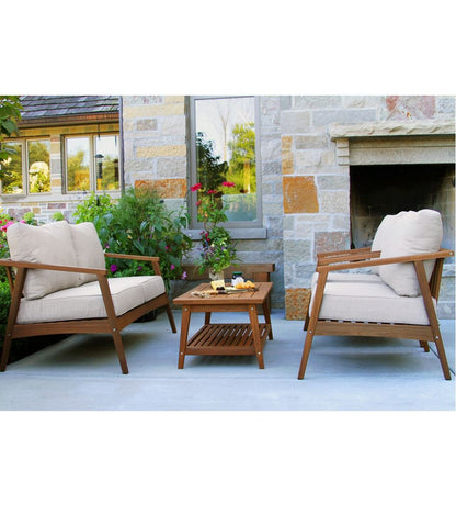 Eucalyptus 4-Piece Patio Set | L.L.Bean Best Seller